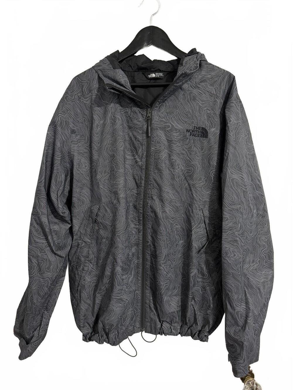 The North Face Charcoal Gray Rain Jacket Men's Size XL